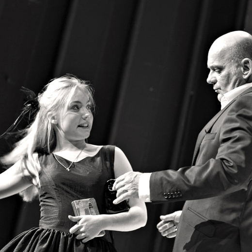 Renate Wichers - Bühnenfotografie OLEANNA